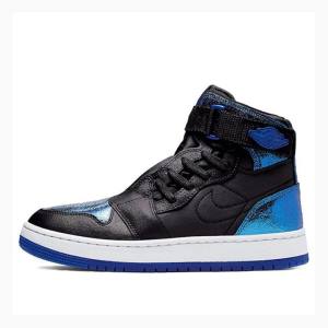 Black / Blue Women's Nike Nova XX Game Royal Basketball Shoes Air Jordan 1 | JD-618JT