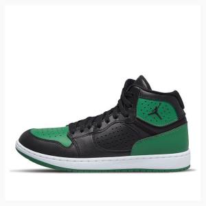 Black / Green Men's Nike Access Basketball Shoes Air Jordan | JD-315CK