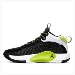 Black / Green / White Men's Nike Jumpman 2021 PF Basketball Shoes Air Jordan | JD-902NF