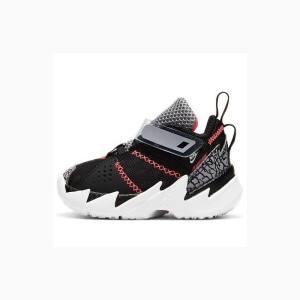 Black / Grey / Red Women's Nike Why Not Zer03 TD Basketball Shoes Air Jordan | JD-324LH