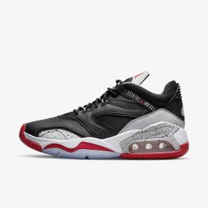 Black / Grey / White / Red Men's Nike Point Lane Running Shoes Air Jordan | NK862GDB