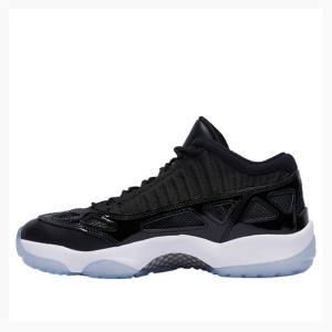 Black Men's Nike Low IE Sneakers Air Jordan 11 | JD-458QK