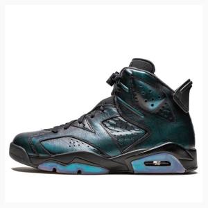 Black Men's Nike Retro AS All-Star - Chameleon Basketball Shoes Air Jordan 6 | JD-687UO