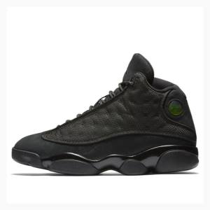 Black Men's Nike Retro Basketball Shoes Air Jordan 13 | JD-785XZ