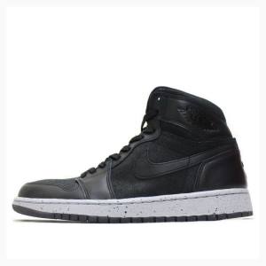 Black Men's Nike Retro High NYC '23NY' Basketball Shoes Air Jordan 1 | JD-296XH