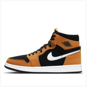 Black / Orange Men's Nike High Zoom Air CMFT Rookie Of The Year Basketball Shoes Air Jordan 1 | JD-748ZC