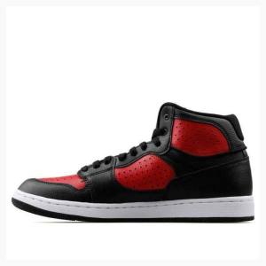 Black / Red Men's Nike Access Basketball Shoes Air Jordan | JD-542AZ