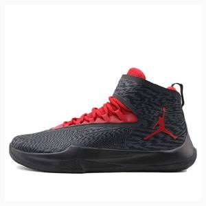 Black / Red Men's Nike Fly Unlimited PFX Basketball Shoes Air Jordan | JD-267QL