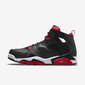 Black / Red / White Men's Nike Flight Club 91 Sneakers Air Jordan | NK570DRP