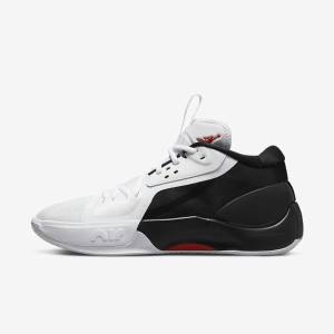 Black / White / Red Men's Nike Zoom Separate Air Jordan | NK035VQD