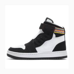 Black / White Women's Nike Nova XX Multi Color Basketball Shoes Air Jordan 1 | JD-320WF