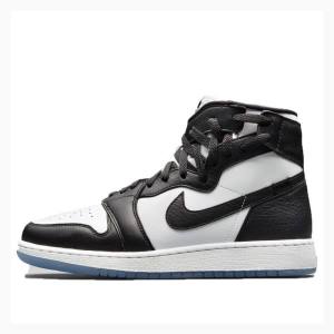 Black / White Women's Nike Rebel XX NRG Concord Basketball Shoes Air Jordan 1 | JD-295GZ