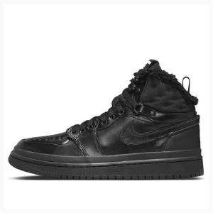 Black Women's Nike Acclimate Triple Basketball Shoes Air Jordan 1 | JD-405BP