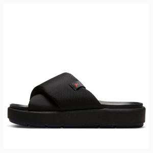 Black Women's Nike Sophia Slides Air Jordan | JD-372OE