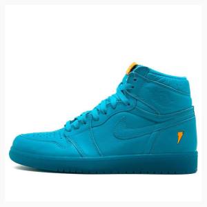 Blue Men's Nike Retro HI OG G8RD Gatorade Basketball Shoes Air Jordan 1 | JD-279ZP