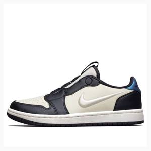 Blue / White Women's Nike RET Low SLIP JORDAN LEGACY Sneakers Air Jordan 1 | JD-702ZV