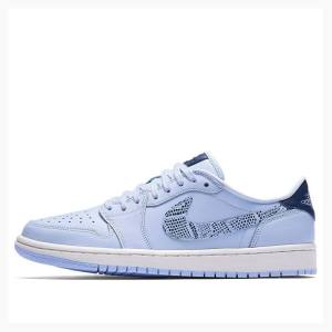 Blue Women's Nike Low 'Royal Tint' Sneakers Air Jordan 1 | JD-348MH