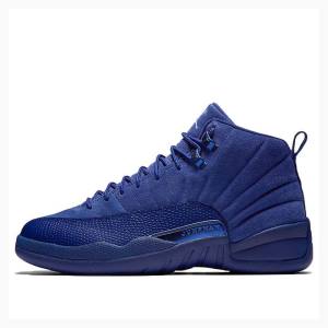 Dark Blue Men's Nike Retro Basketball Shoes Air Jordan 12 | JD-301IN