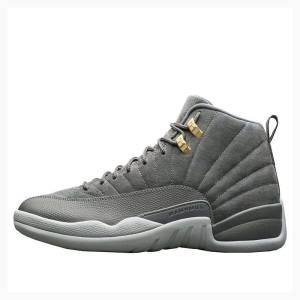 Dark Grey Men's Nike Retro Basketball Shoes Air Jordan 12 | JD-843YP