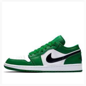 Green Men's Nike Retro Low Pine Sneakers Air Jordan 1 | JD-926OF