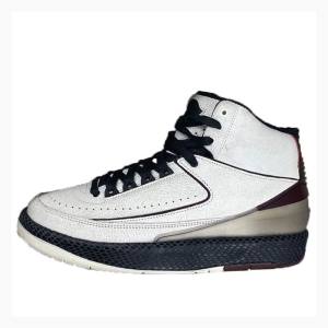 Grey / Black Men's Nike Retro A Ma Maniére Airness Basketball Shoes Air Jordan 2 | JD-276VR