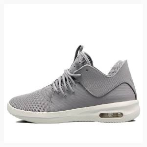 Grey / White Men's Nike First Class Running Shoes Air Jordan | JD-583XY