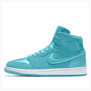 Light Aqua Women's Nike Retro High SOH Light Aqua Basketball Shoes Air Jordan 1 | JD-027UC