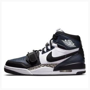 Navy / Black Men's Nike Legacy 312 Armory Basketball Shoes Air Jordan | JD-694MZ