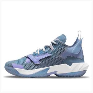 Navy Men's Nike Why Not? Zer0.4 4 Basketball Shoes Air Jordan | JD-432QU