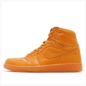 Orange Men's Nike Retro HI OG G8RD Gatorade Basketball Shoes Air Jordan 1 | JD-145UF