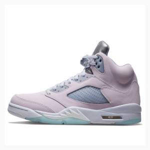 Pink Men's Nike Retro SE Easter Basketball Shoes Air Jordan 5 | JD-531NE