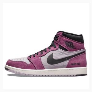 Purple Men's Nike Element Gore-Tex Light Berry Basketball Shoes Air Jordan 1 | JD-538LN