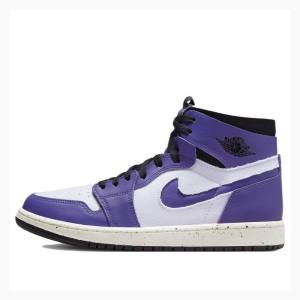 Purple Men's Nike Zoom Air CMFT Dark Iris Basketball Shoes Air Jordan 1 | JD-982IE