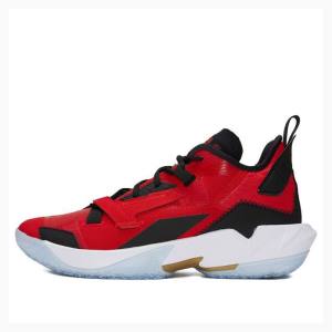 Red / Black Men's Nike Why Not Zer0.4 PF Basketball Shoes Air Jordan | JD-315JC