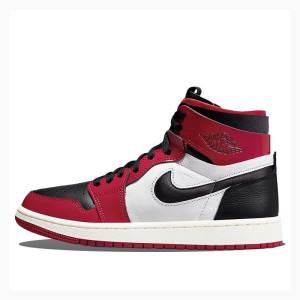 Red / Black Women's Nike High Zoom Air CMFT Patent Chicago Basketball Shoes Air Jordan 1 | JD-851EV