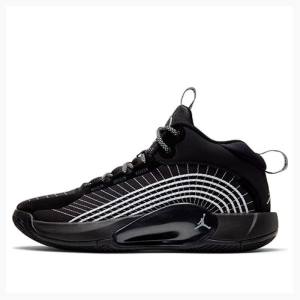 Silver / Black Men's Nike Jumpman 2021 PF Basketball Shoes Air Jordan | JD-210SH