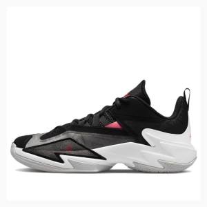 White / Black Men's Nike One Take 3 PF 3 Basketball Shoes Air Jordan | JD-637QC