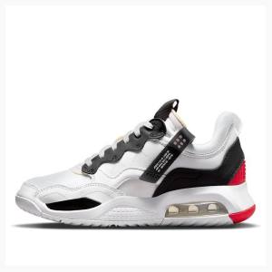 White / Black / Red Men's Nike MA2 Running Shoes Air Jordan | JD-630AP