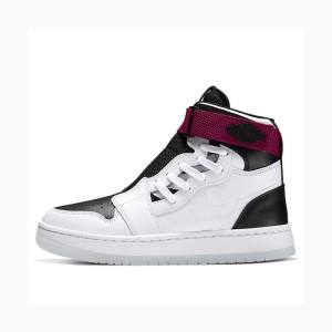 White / Black / Red Women's Nike Nova XX Basketball Shoes Air Jordan 1 | JD-290RK