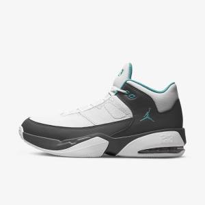 White / Grey / Turquoise Men's Nike Max Aura 3 Basketball Shoes Air Jordan | NK081JAM