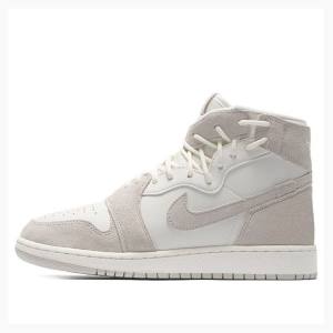 White / Grey Women's Nike Rebel XX Moon Particle Basketball Shoes Air Jordan 1 | JD-794OY