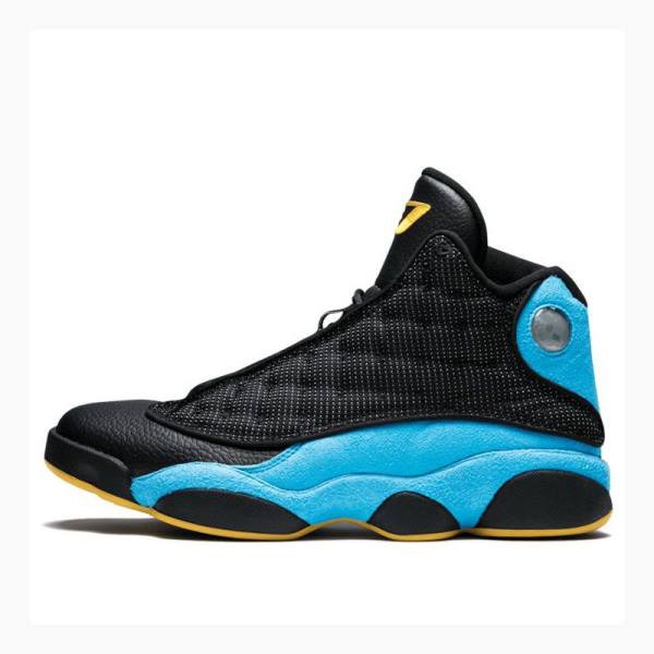 Black / Blue Men\'s Nike Retro CP3 Away Basketball Shoes Air Jordan 13 | JD-046XY