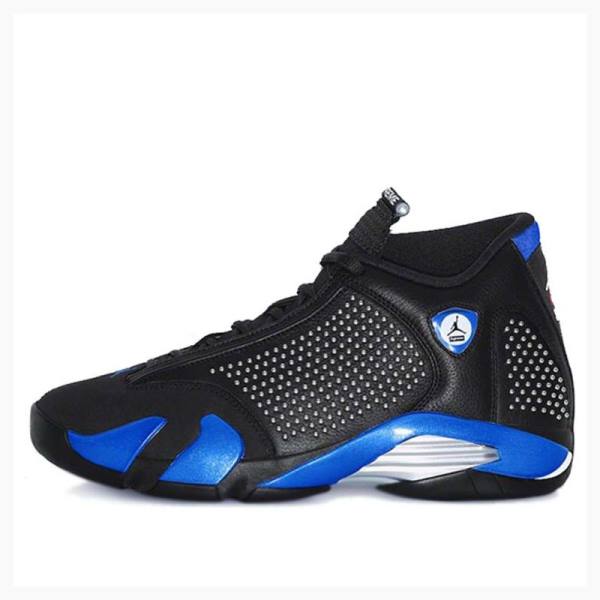 Black / Blue Men\'s Nike Retro SP Supreme Basketball Shoes Air Jordan 14 | JD-817DT