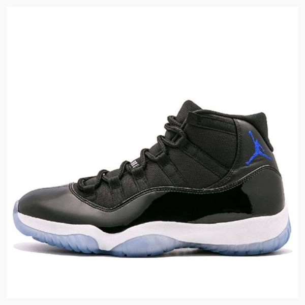 Black / Blue Men\'s Nike Retro Space Jam Basketball Shoes Air Jordan 11 | JD-103OF