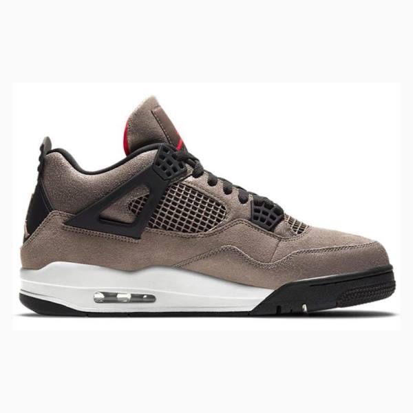 Black / Brown Men's Nike Retro Taupe Haze Basketball Shoes Air Jordan 4 | JD-249QR