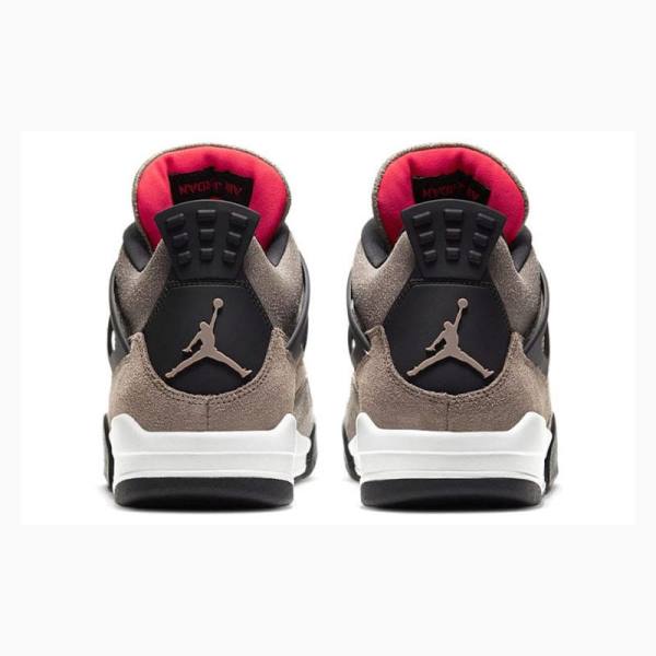 Black / Brown Men's Nike Retro Taupe Haze Basketball Shoes Air Jordan 4 | JD-249QR