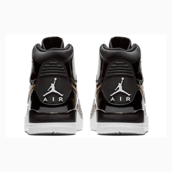 Black / Gold Men's Nike Legacy 312 Basketball Shoes Air Jordan | JD-324GC