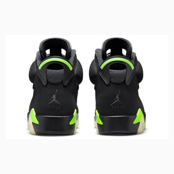 Black / Green Men's Nike Retro Electric Basketball Shoes Air Jordan 6 | JD-759KD