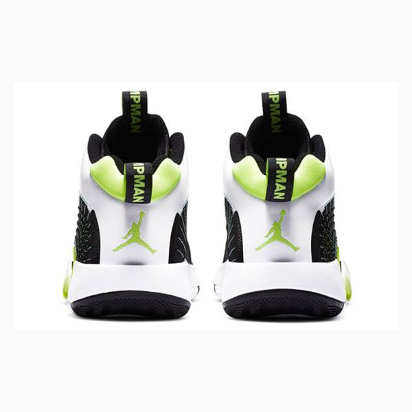 Black / Green / White Men's Nike Jumpman 2021 PF Basketball Shoes Air Jordan | JD-902NF