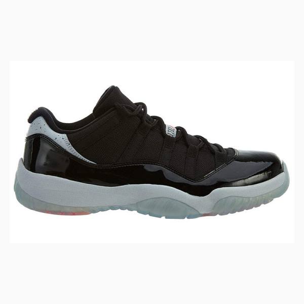 Black / Grey Men's Nike Retro Low Infrared 23 Sneakers Air Jordan 11 | JD-142UB